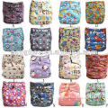 Fashional Pirnts Reusable Baby Cloth Nappies With Adjust Button Snaps
